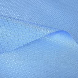 Ткань Рип-стоп Соты, Оксфорд 300D PU 1000, цвет Голубой 284, на отрез