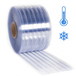 Морозостойкая ПВХ завеса рифленая 4х400мм