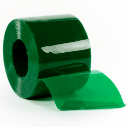 Завеса ПВХ  с УФ-фильтром сварочная зеленая полупрозрачная